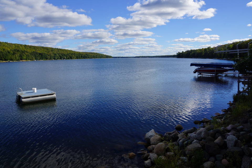 This was the last full week of Summer.  It did not feel like Summer, but it did not feel like Fall either.  There have been no frosts yet but it's been a close thing.  The lake is just above 70°F.  That won't last much longer.  Swimming and skiing in a lake in the 60's°F can be uncomfortable, like a nurse stabbing you for blood or a doctor setting a broken bone, only colder.   It's important to push as much lake time as we have left though.  For every ski run that was passed on or swim that was skipped a small, albeit cold, seed of regret is planted that will sprout during the dead of Deep Winter. Only the herbicide of late season lake activity will stop that plant in its tracks.  So it's time to grab that wet suit, dry suit or burrito (whatever keeps you warm) and head to the shore.  See you there.<br><br><br>-Nemo, no broken bones yet.