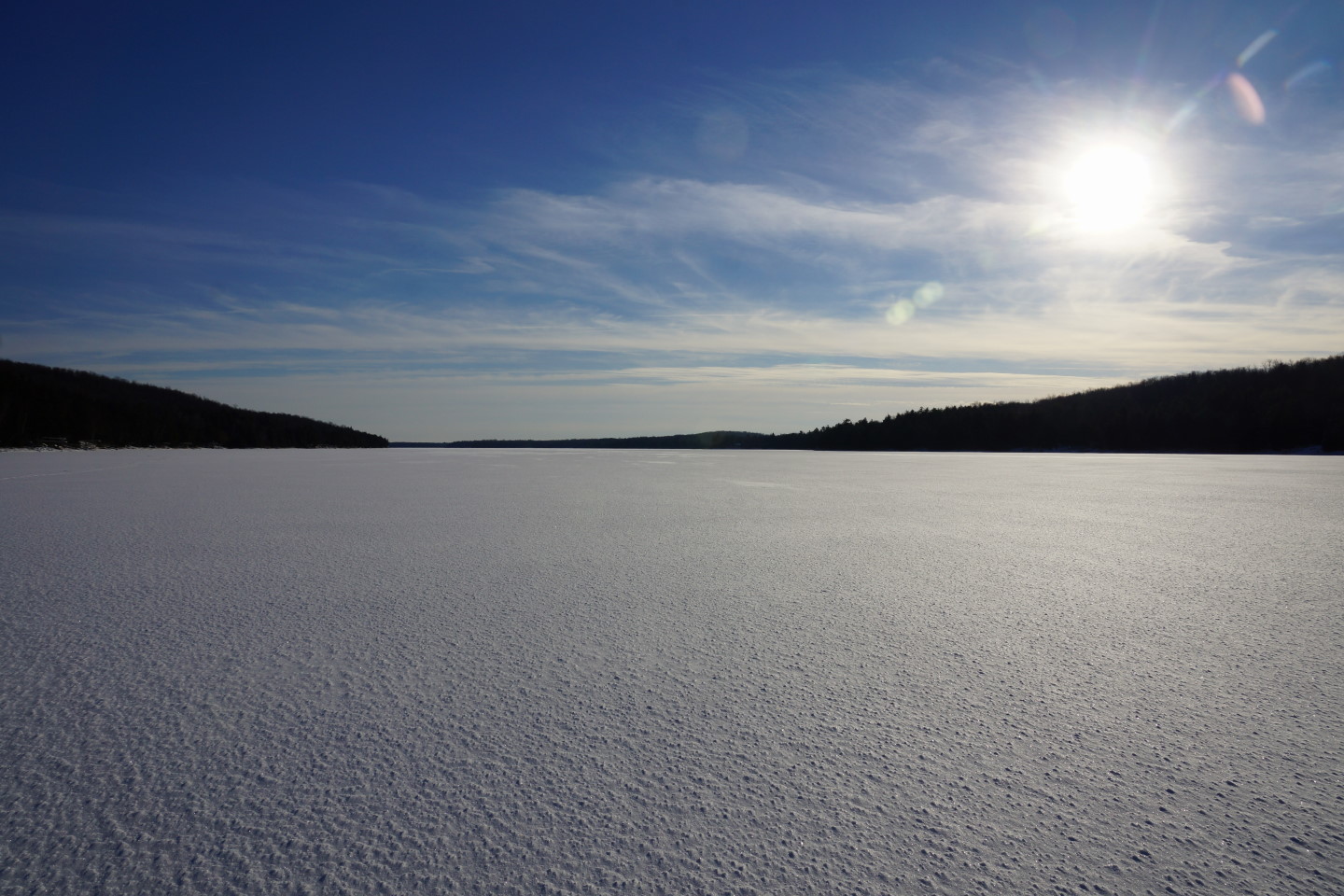 We have officially crossed into Winter, through it feels like we've made that crossing months ago.  Ice fishing shacks have sprouted up on Silver Lake in Laona and more than a few tip-ups have been spotted on Lake Lucerne.  When the wind dies down, it gets very quiet outside until the snowmobiles zoom around.  Glibert Brown claimed to have seen sasquash on his way to Argonne.<br><br><br>-Nemo never ate a "Glibert Burger"