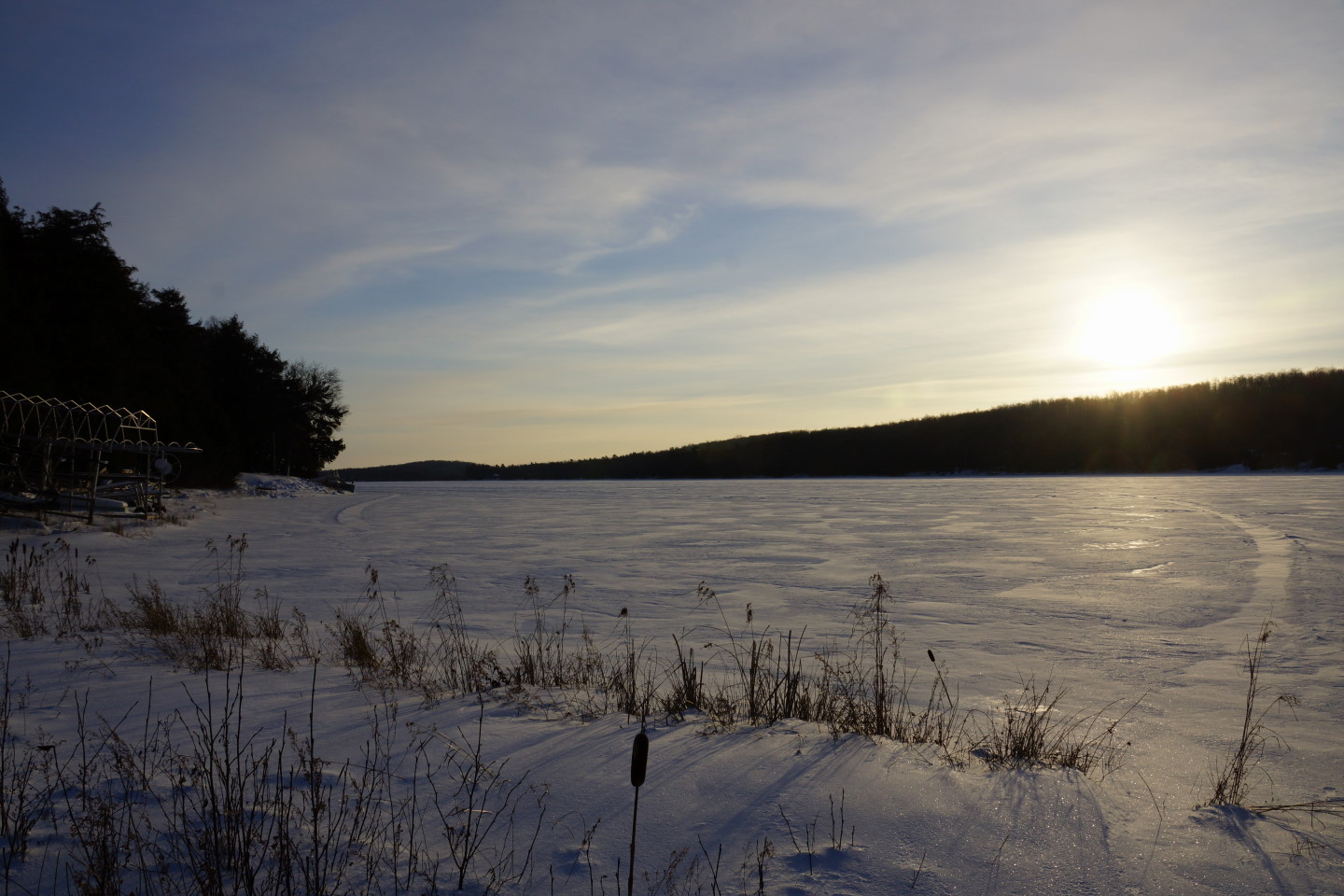 While nursing colds and frostbite made possible by the unkind touch of a mature Winter, we are comforted by knowing that the worst is behind us.  In the knottlane catechism, there are three torments to the unferno. There's the icy separation between us and the lake water in addition to the knowledge that we only have ourselves to blame in that we did not flee to warmer climes back in October, but at the heart of Winter is the seemingly eternal nature of the season   It's mid-January.  We know it'll get cold again, but with each passing day the cold becomes more hollow as the calendar chips away at the icy core of this glacial period.  The season is old enough now that we can stick our heads up from under a snowbank and see a day that the maple trees are tapped, streams are running and the ice-out contest is up.  Between now and then there's only a little bit of football, fort building and the 23rd Annual Lake Lucerne Bottle Rocket War.  Huzzah!<br><br><br>-Nemo, not a Niners fan   