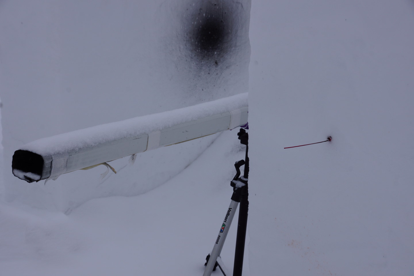Snow walls, preventing the skillful and artful but mostly lucky "crotch shot" since 1992.