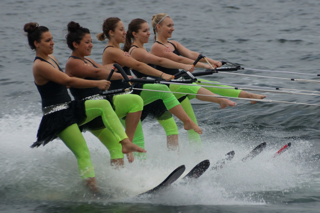The second ski show of the year had a more polished look.