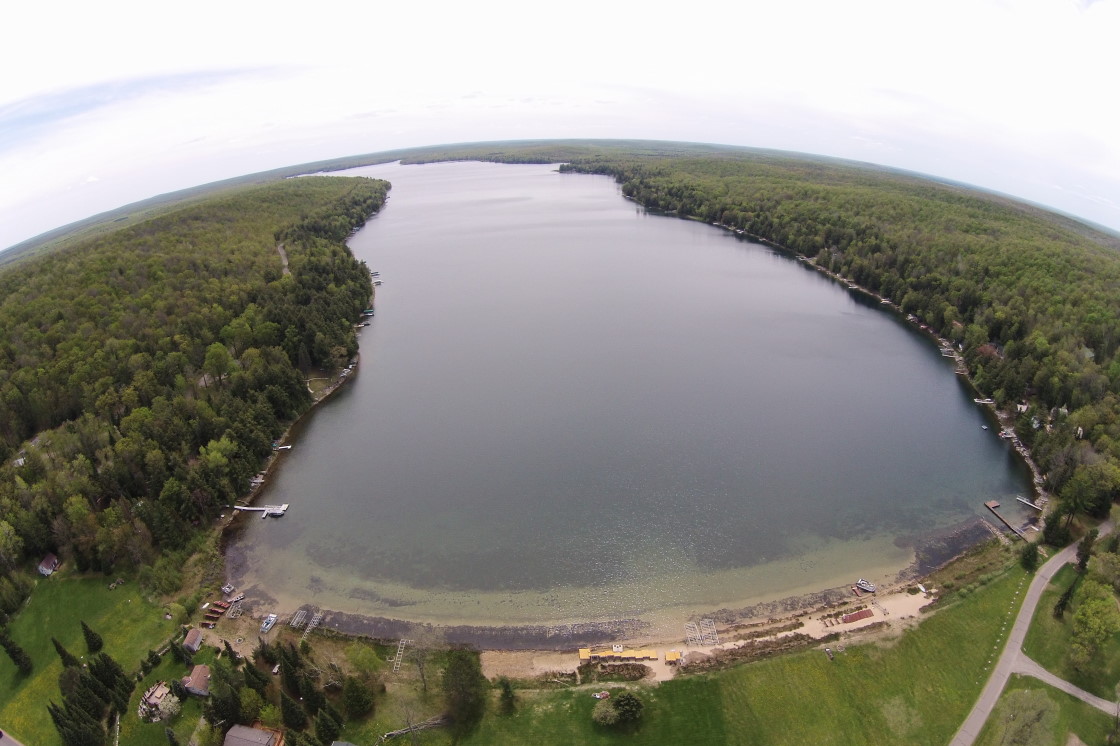 It was time. Time to pull the storms. Time to put in the water, lifts, and boats. Time to add piers, hooks, and lines to the lake. It's time for the great annual migration to the North. Schaefer's parking lot was very full.