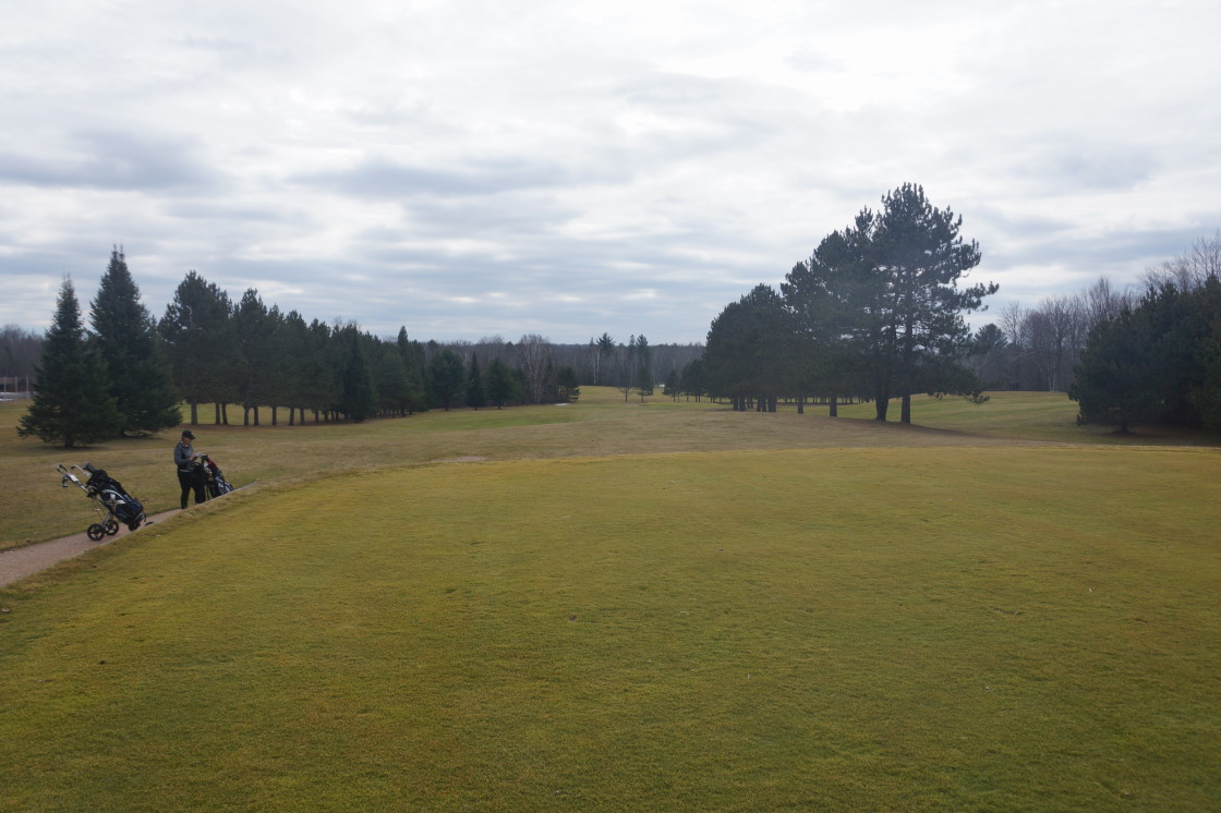 And there was golf! Before St. Patrick's Day! In Northern Wisconsin! Huzzah!