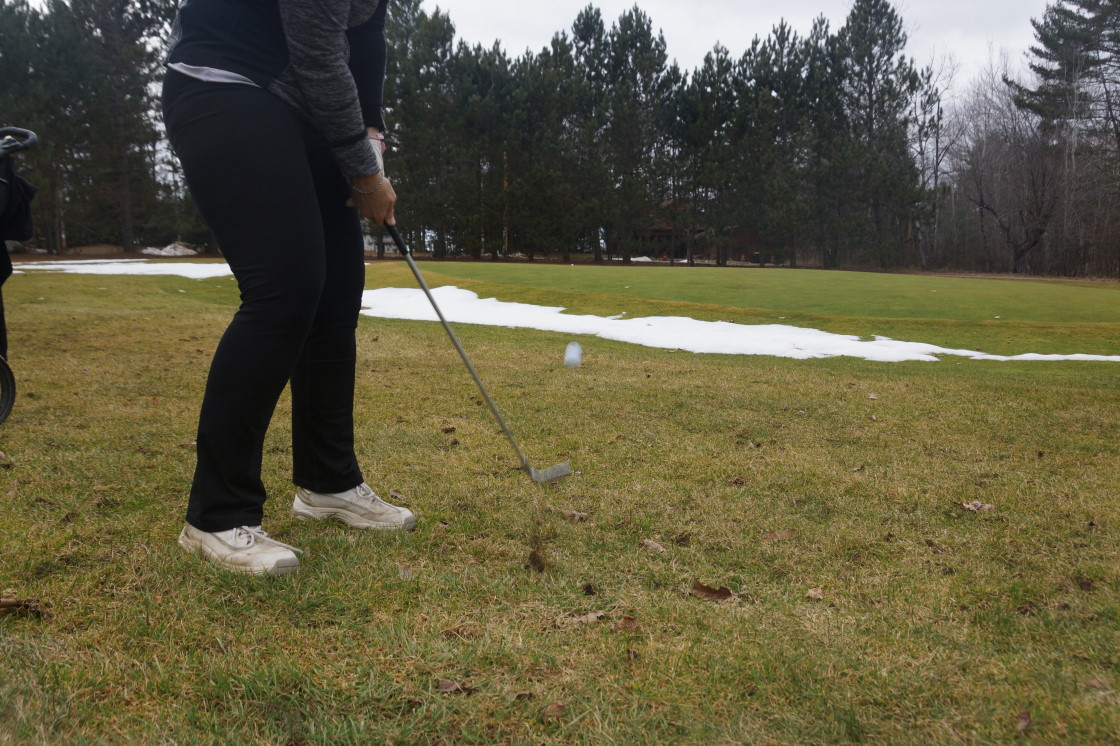And the rare snow hazard. The greens were slow and the fairways were flat. Best March golf ever. 