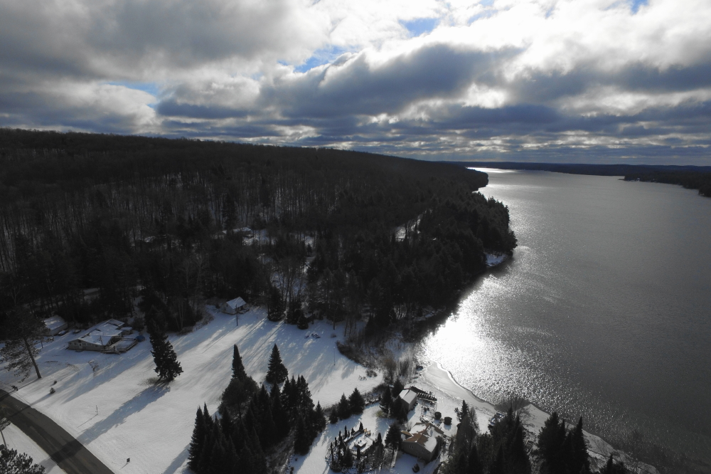 The snow grew deeper and more drift-y as the days passed.