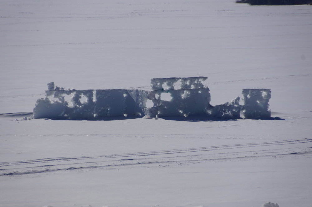 Bizarro Winter has not been kind to the snow forts. They'll need a major refit if they are to ever be made combat ready again.