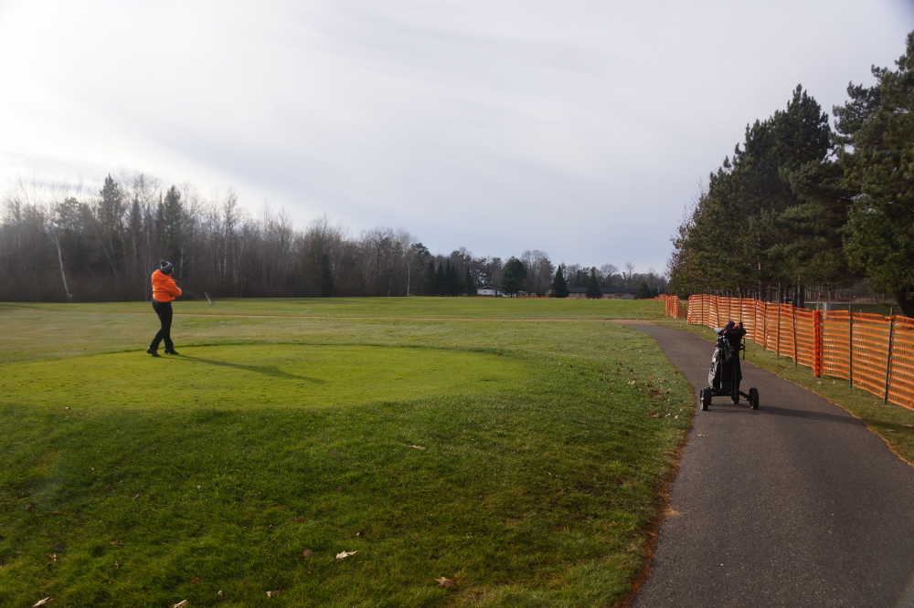 The bumpers on 6 have been keeping low slices off Hwy 8 since late October.
