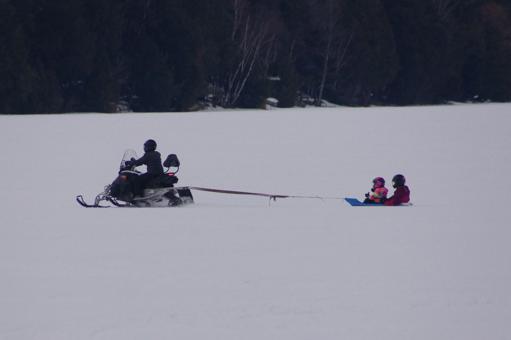 It's like tubing, but without enraging the footers.