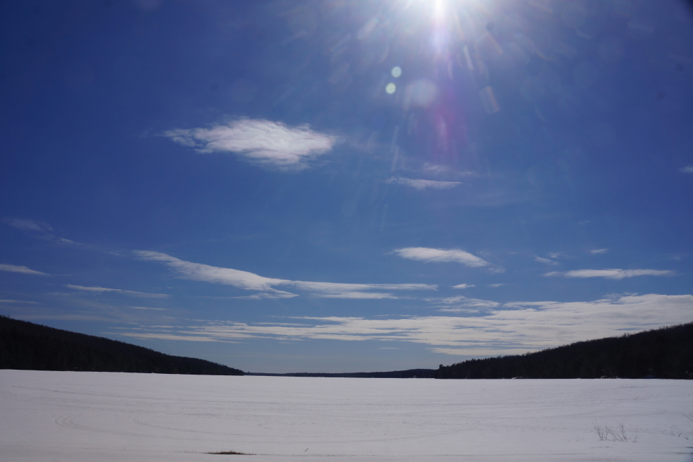 There was sun last week. There was also cold. During some of the days, temperatures went above freezing. The nights, on the other hand,  put on a really good January impression.