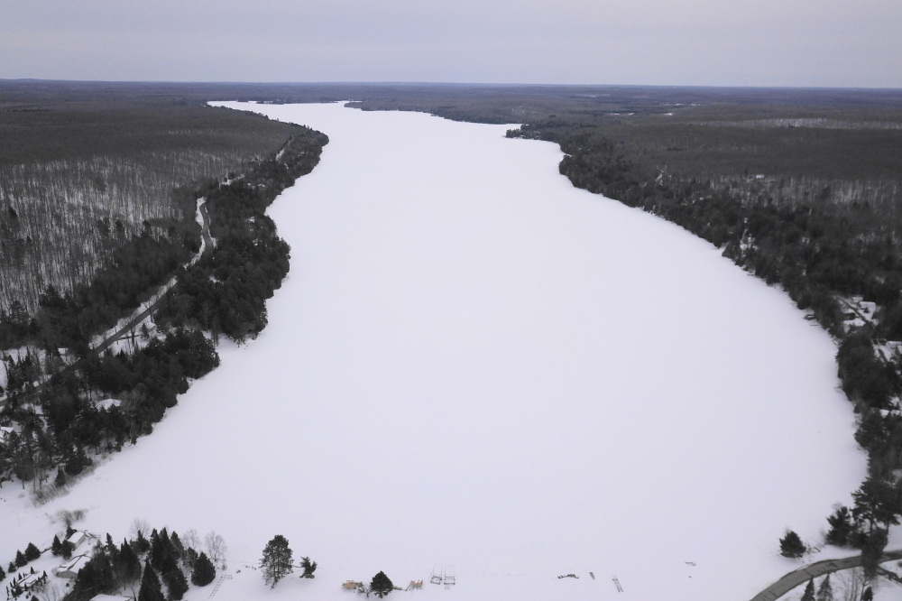It's unlikely that the lake ice goes out next week. Our current guess it that it'll probably be gone by July. Probably. The up coming week should see a restart of the 2018 sapping season. So far this year, syrup production is down about 75%. Not sure if it's the cold or that thought of dry pancakes that have made us shiver. Could be a little of both.<br><br>-Nemo can't find that strange fuzzy bird in any ornithological book.