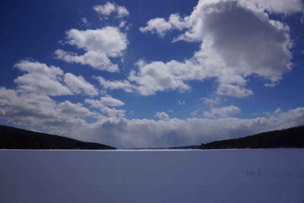The storm passed and clearer, cooler weather moved in.