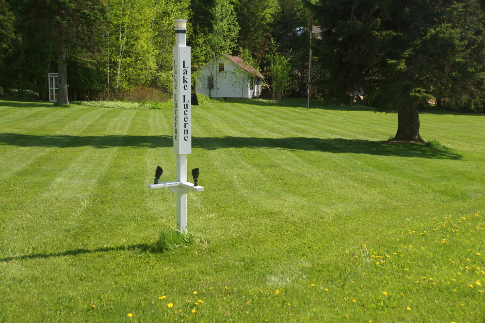 Unmowed lawns have gone to seed. The hot and humid have made mowing a twice a week event.