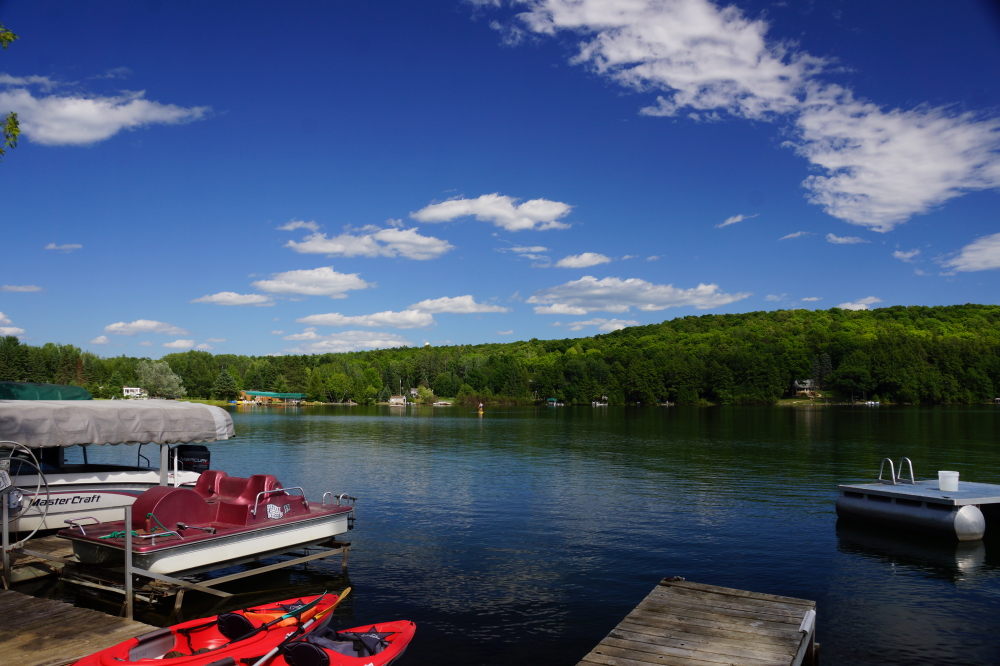 All the days were warm to hot, most were rain free, and many had flat water added in.  Put in a nutshell, it was a great time to be on the lake.