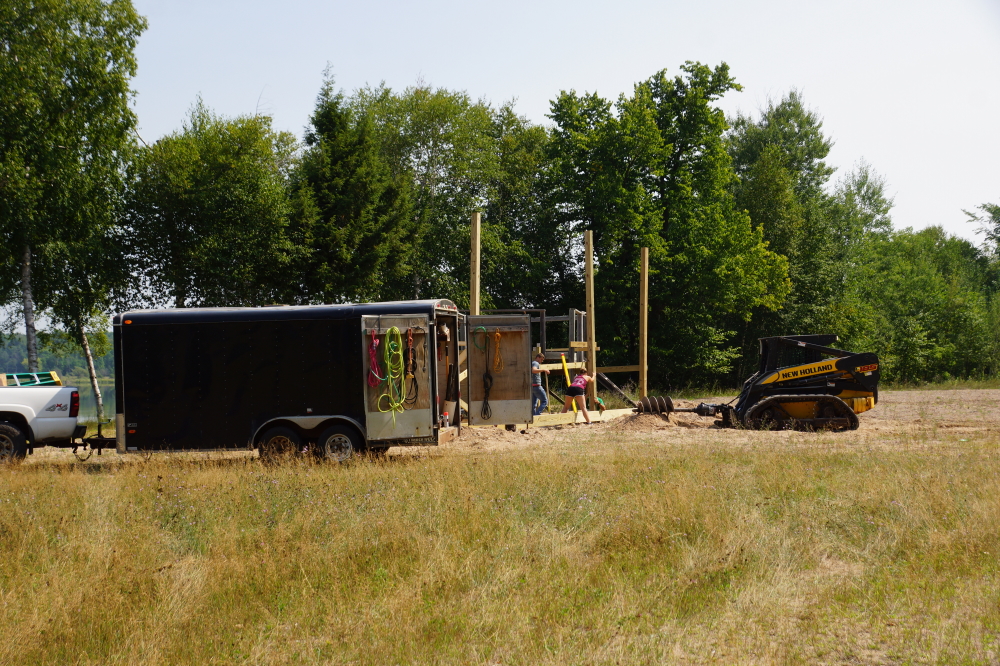 Footstock is less than 2 weeks away. Grounds prep began last weekend.