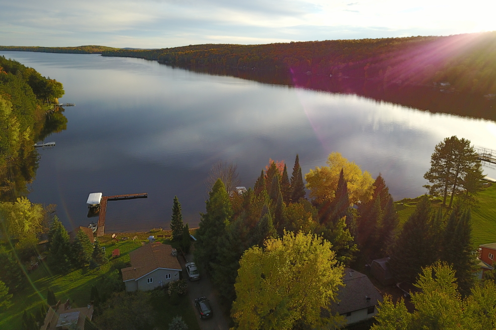 Reports that included the "S" word were not openly discussed. Besides, it didn't collect much and was mostly gone by Sunday. If it ever stops raining, there will be mowing, and after that Pumpkin carving. After that, watch for the posting of the 2018 ice-in contest.<br><br><br>-Nemo's not that tetched, just really likes to ski.