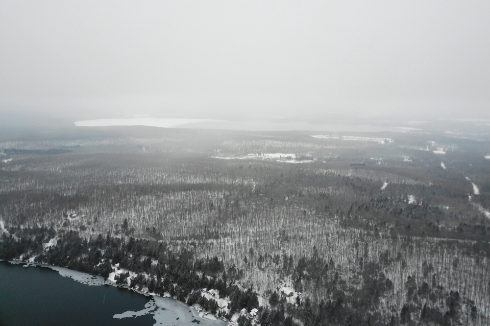 Even more ice was spotted on Lake Metonga early in the week.