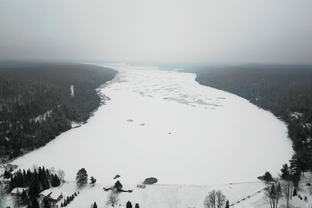 Lake Lucerne did not freeze over last week.  Currently there are ducks swimming around in front of Water's Edge, but the forecast has many confidently predicting an ice in before next weekend.  The College of Loons remains in closed session and has requested the latest drone images and sandwiches. We're thinking grilled cheese.<br><br>-Nemo: Surprised and resting.