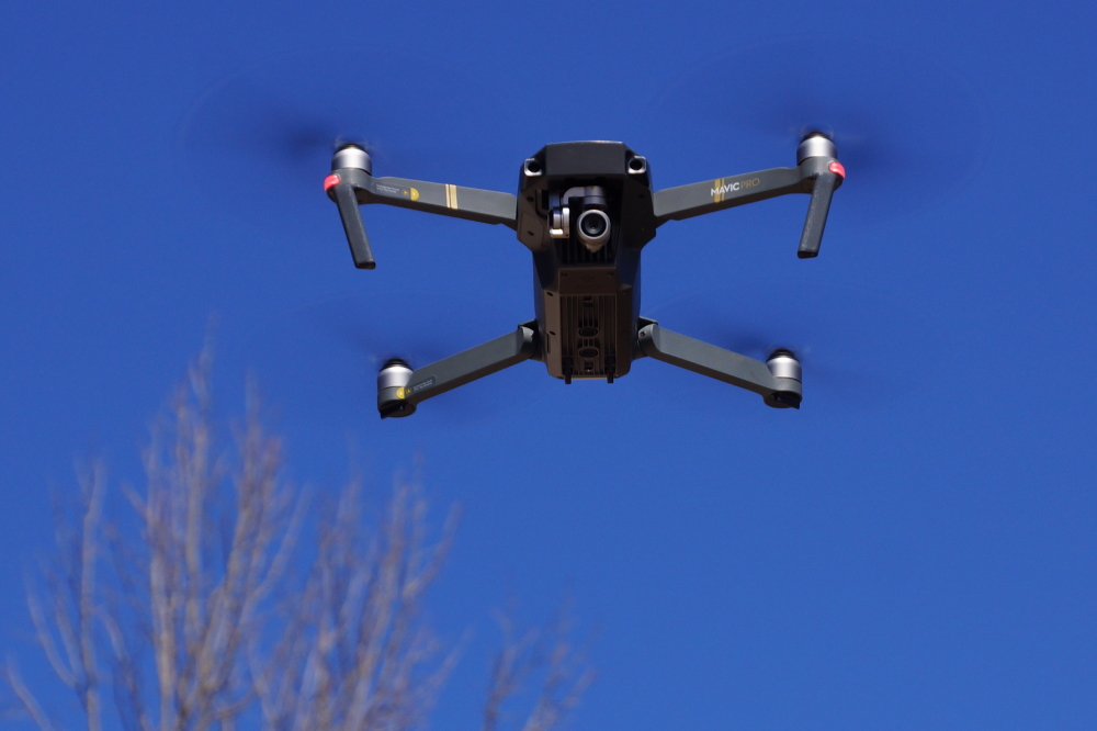 Late last week, we sent the drone up to get a feel for the state of the lake ice.