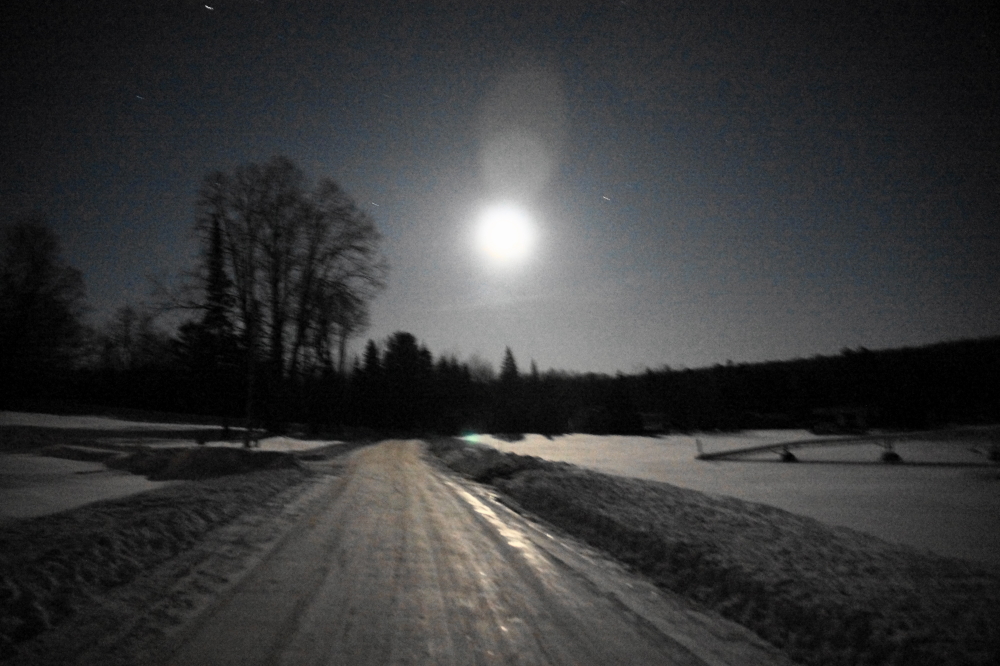Just after mid-week, that night sky was so bright you could almost see blue between the stars and planets.