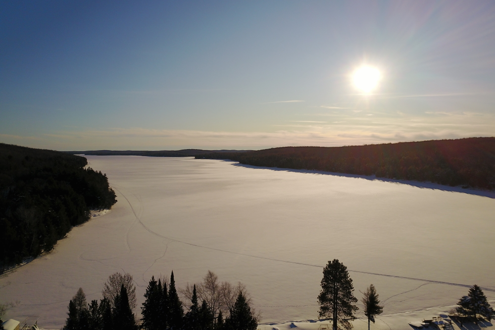The lake got a little snow last week along with mild temperatures and more than a little sun. It was the kind of week that makes the long journey to spring seem more like a cautious, well lit, and unexpectedly pleasant stroll rather than the normal dark, freezing death march.