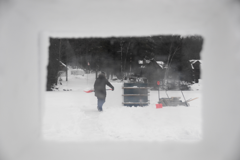 Friday saw some progress on the north, but much of the finishing work would wait until Saturday.