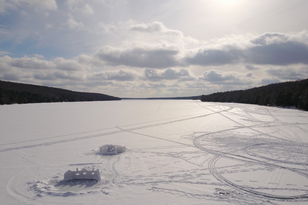 Both forts from the events of 2 weeks ago are holding up well.