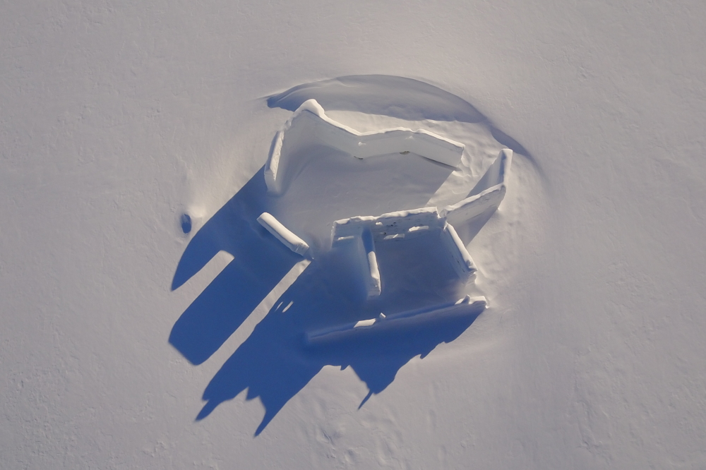 At the start of the week, snow forts were architecturally engrossing and structurally sound. The South fort still had all its walls and an active airbnb listing.