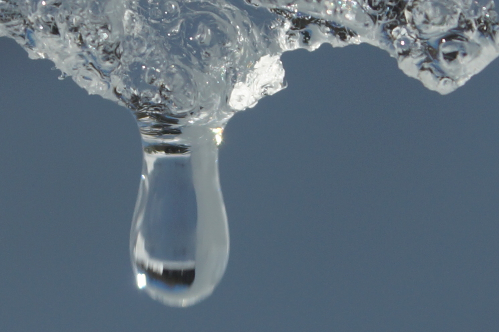 On the weekend, it got warmer. Snow piles shrunk, roads cleared, and the forts got all drippy.