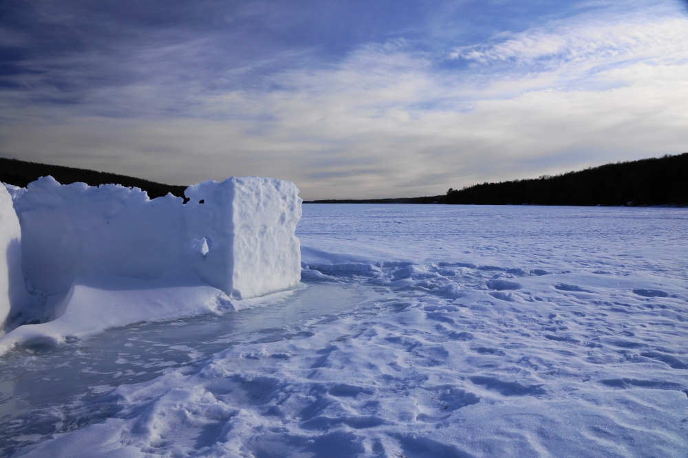 Zombie Deep Winter has finally shuffled back to its grave.  Booyah! Tapping season came early and we find ourselves with 330+ trees that need paths, taps, buckets, and (after a while) collecting. Boo...nah? The silver lining around those clouds of steam coming off the sap cookers are twofold. Ice-out is coming and pancakes will be properly topped.  That and energy drinks and Advil are cheap and plentiful.<br><br><br>-Nemo could get used to this non sub-zero stuff.