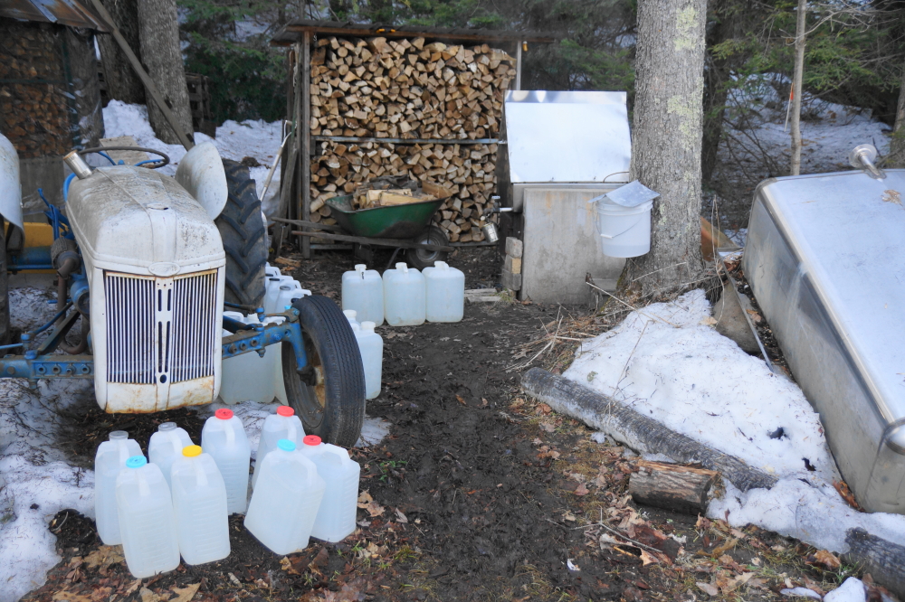 The fires under the cookers burned almost all week.