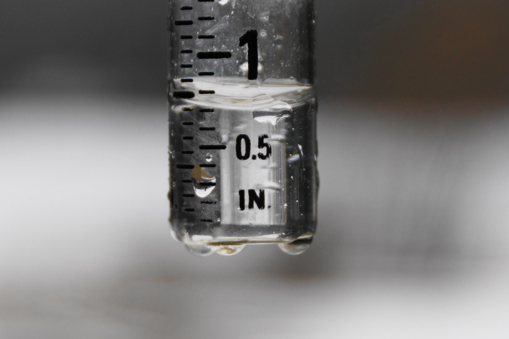 Another rain event on the weekend pushed the creeks up even higher..