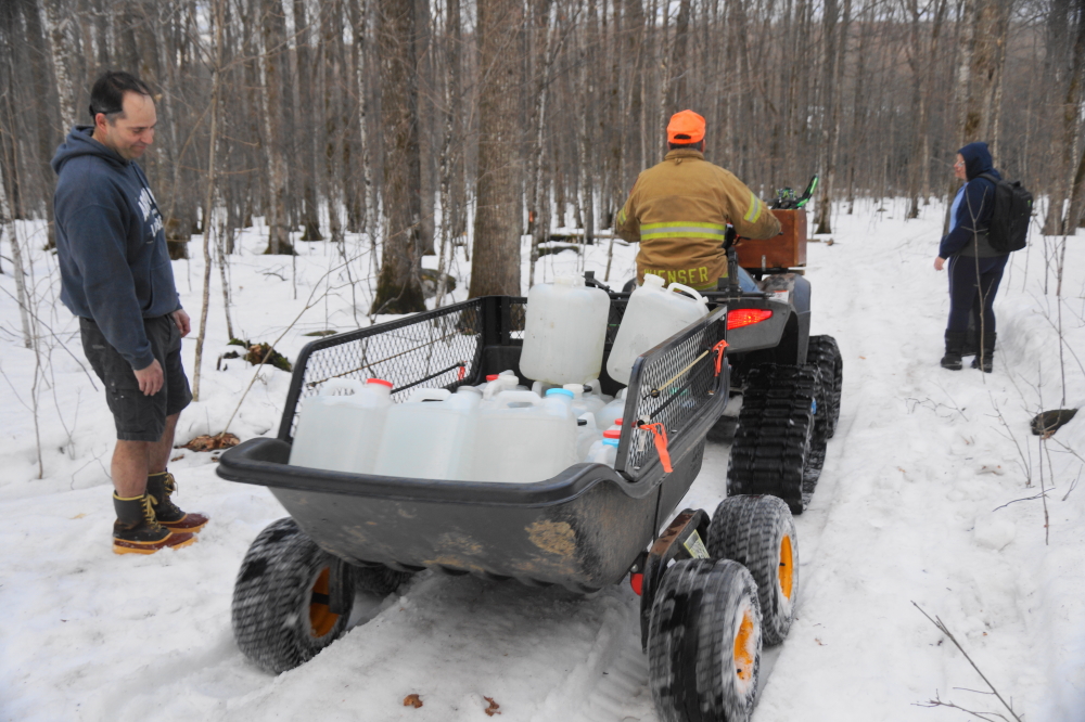 At the start of last week, walkers and tracked vehicles were the rule in the tapping fields.
