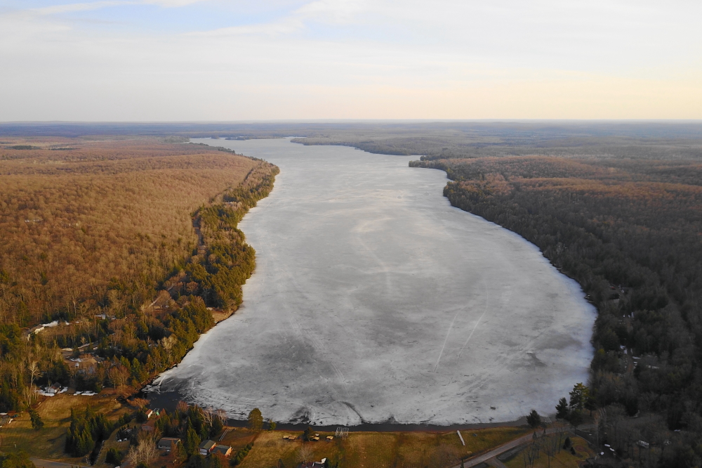 By sunset on Saturday, we took advantage of a still evening to get an image for this week's summary page. This was planned to be the final image barring any better picture or notable event on Sunday.