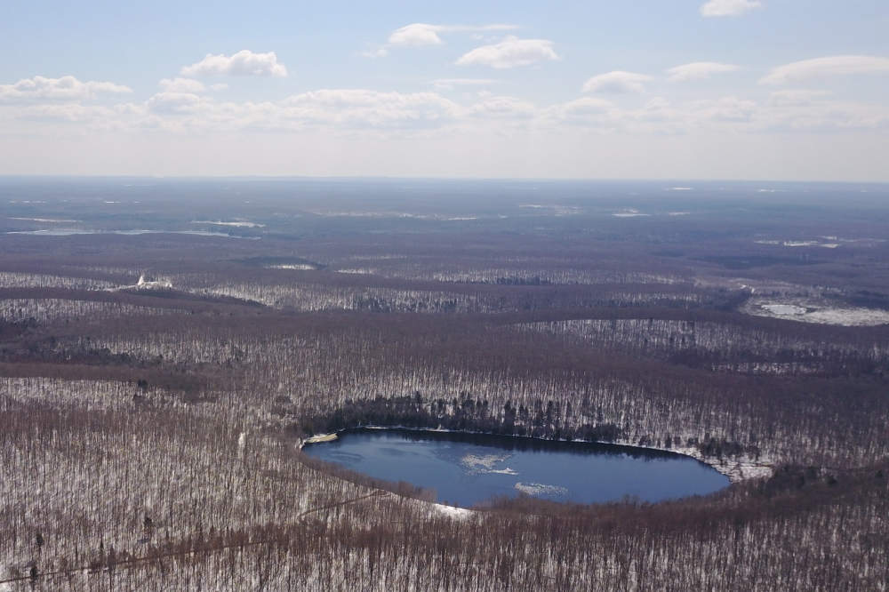 Other area lakes shook off the effects of the cold.  Ice that had reformed on Devils Lake soon vanished.