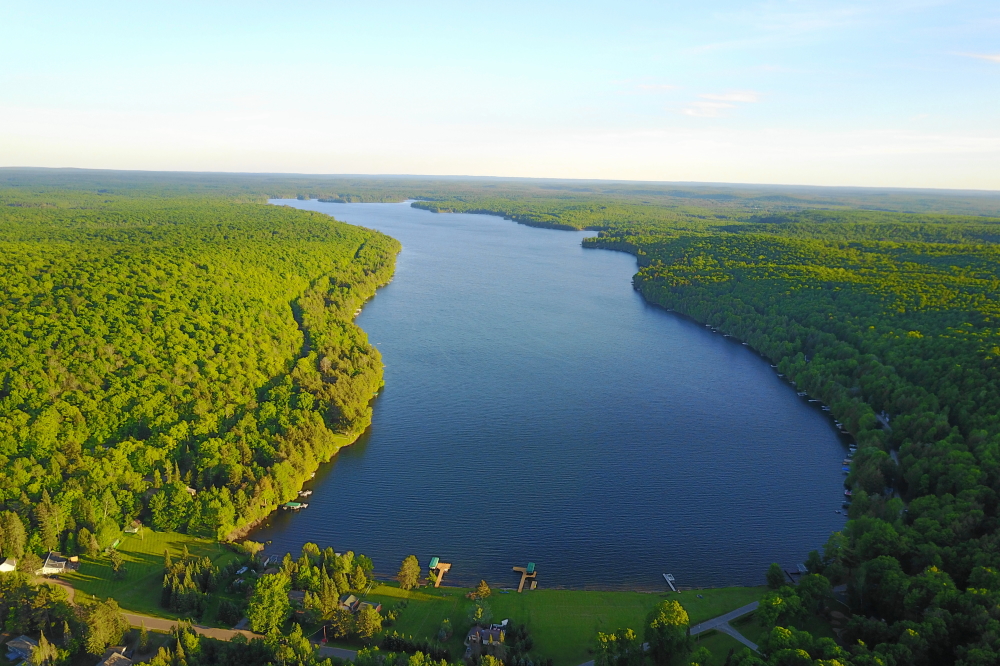 All the rain pushed the lake level up, but the previous dry still has the measurement down an inch and a half from the high of May.  That's good. The lake could stand to lose a foot (or two) of water.  The forecast is for hot and sunny before the next round of rain. That should subtract another inch or two and add a few more degrees. Unfortunately, that should also ensure another hoard of minibeasts. If you're coming to the northwoods, bring DEET and fly swatters, and maybe a baseball bat for the bigger bugs.<br><br><br>-Nemo fears becoming more mosquito bite than man.