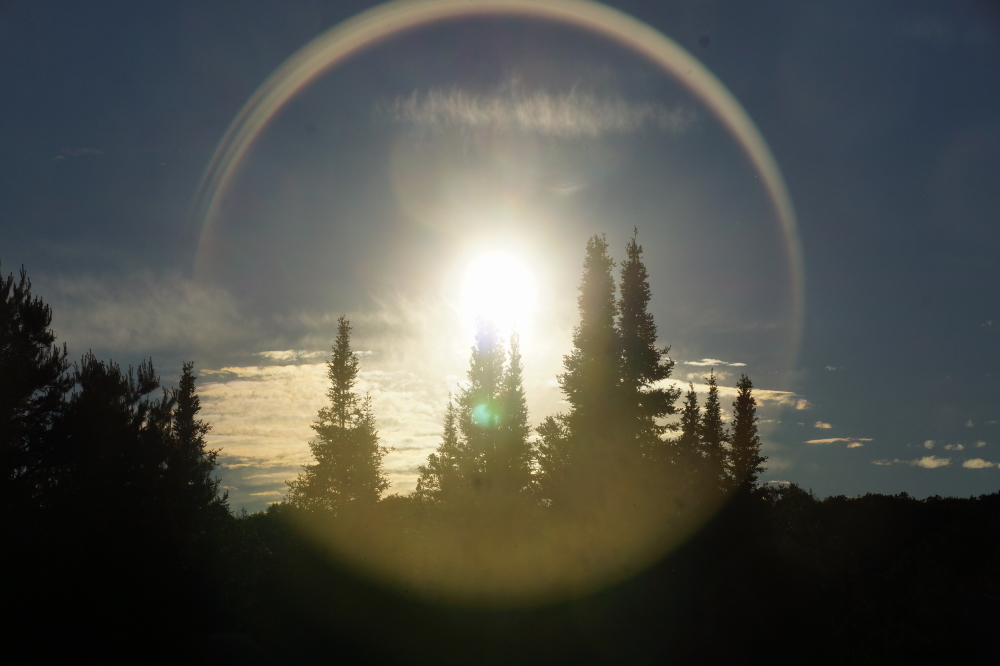 The sun eventually came back and the long, mystical process of drying out the area began.