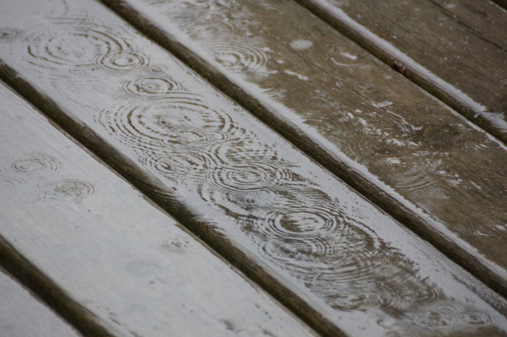 From before sunrise to well after sunset, Saturday was washed out.