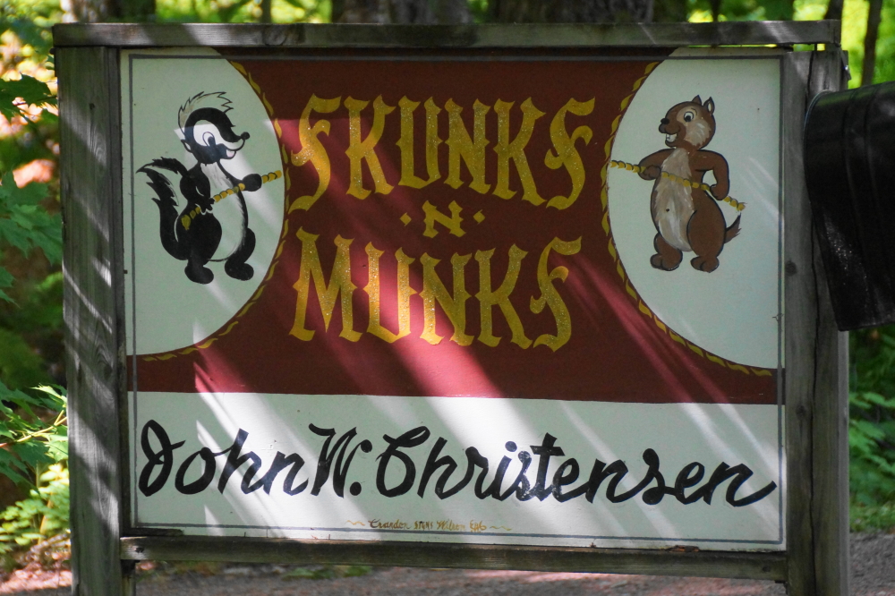 Some day we've got to compile a slideshow of our favorite lake signage.