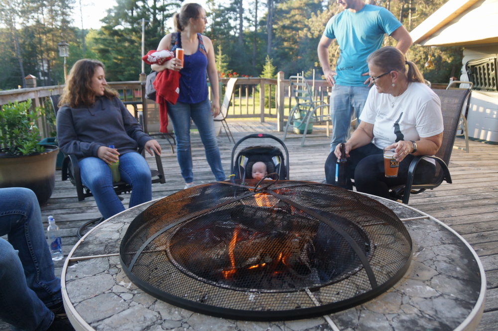Bar nights have been few and far between this year due to construction. A small event was held on the weekend. I'm still not sure if one of the attendees was of legal age, but she didn't start any fights or get too rowdy so we gave her a pass. 