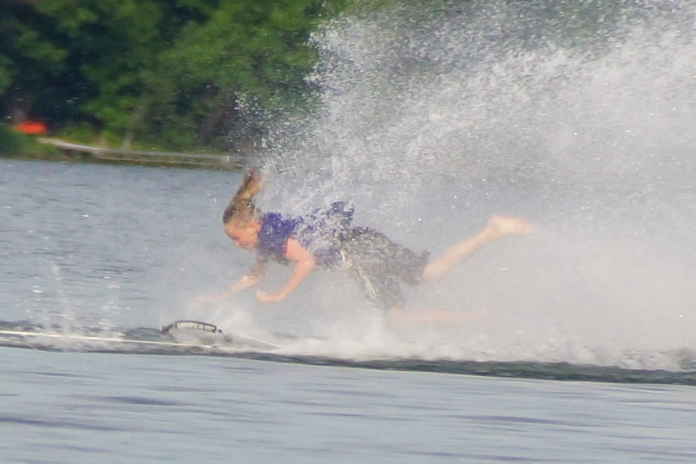 The acts on Wednesday were just as good as Sunday, but Sunday had better crashes.