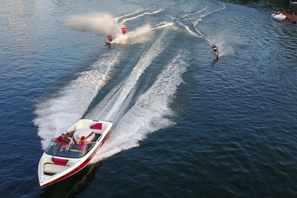 Wednesday's ski show was much better.