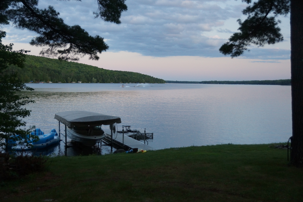 About seven years ago we requested prayers and rain dances to try to bring the lake level back. Today we are requesting that you stop praying and dancing for rain.  A full lake is wonderful.  An underwater Lake Lucerne Drive is less so.  Historically, the lake is supposed to lose a few inches before ice-in. Let's hope that this bit of history repeats before we all start growing gills.<br><br><br>-Nemo going to mow, send a recovery boat if he's not back in 2 hours.