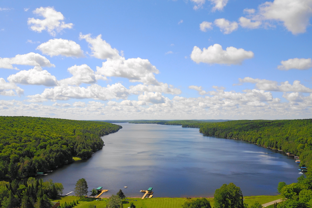 July ended with a flurry of warm, plenty of sun, and a touch of rain.  The cooler nights have depressed the lake temperature to around 75°F, but the swimming is fine so get in the water you big baby.