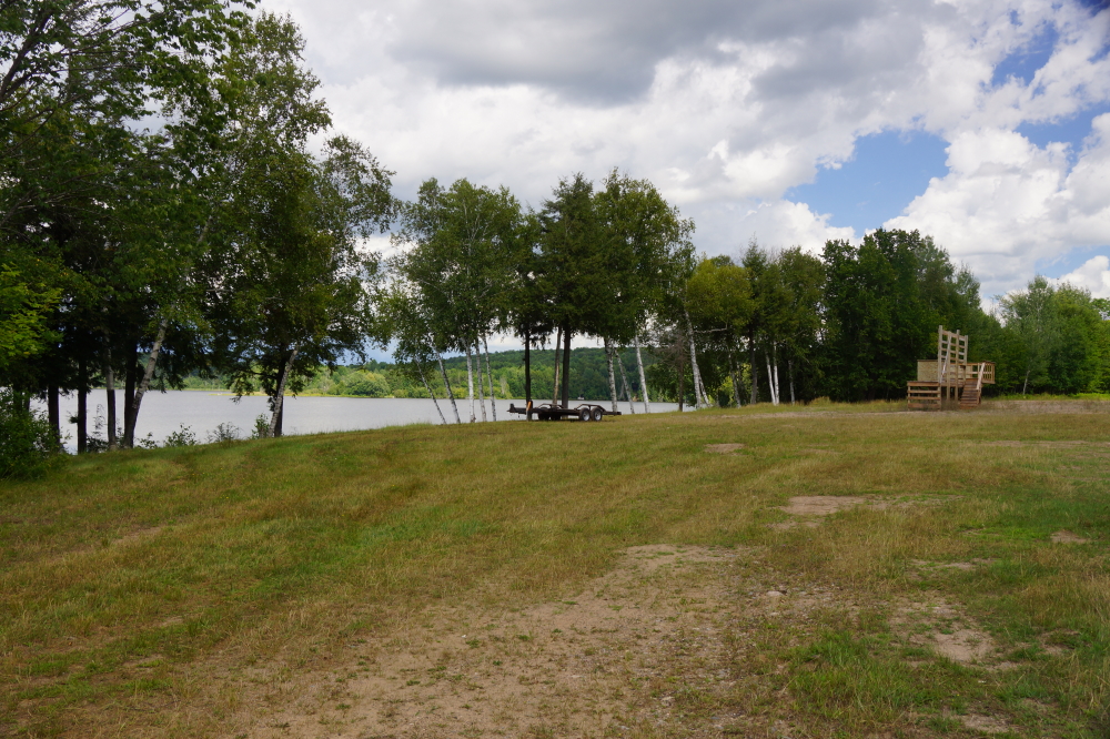 The Footstock grounds are being made ready for the crowds of footers, fans, and podiatrists.