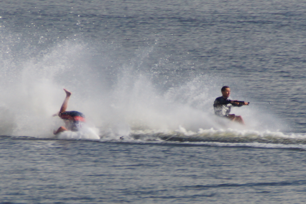 There's the faceplant.