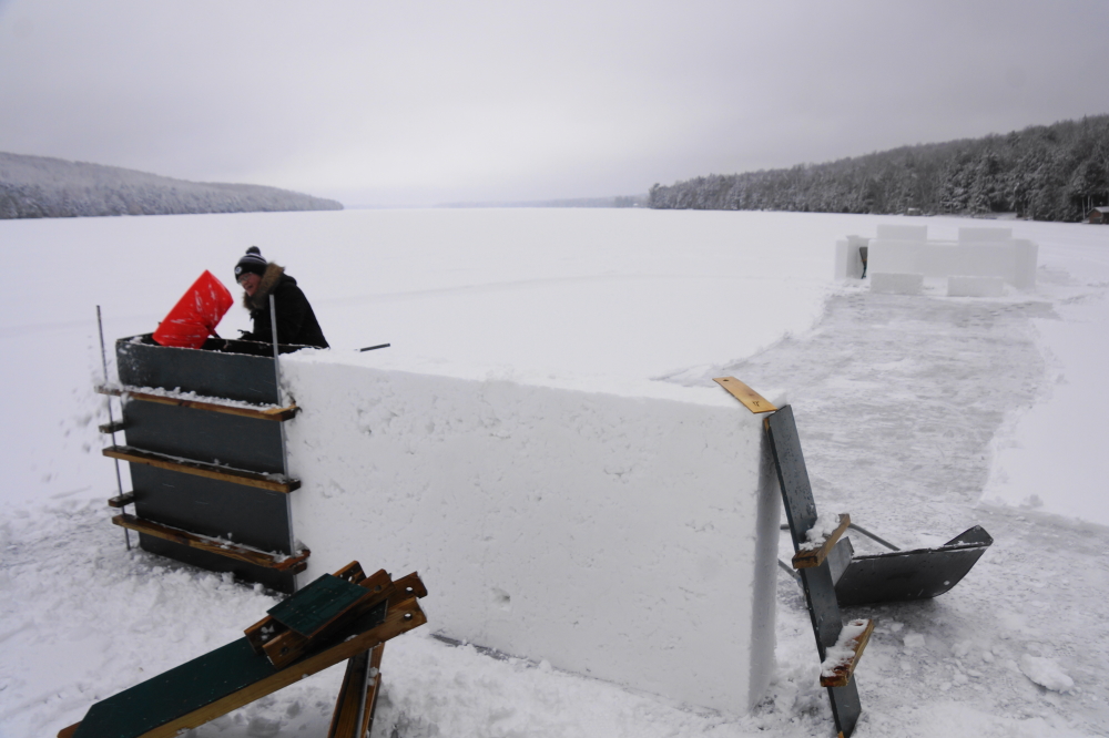 The Northern fort's walls started to go up a short time later.