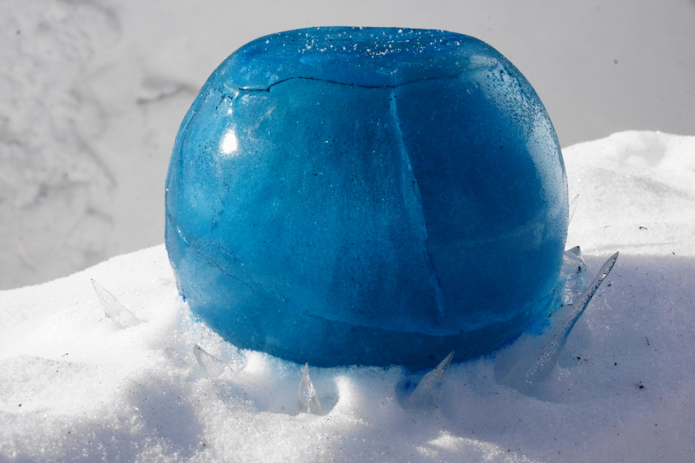 The only sign of age was the shrinking of the icicle spikes that surrounded the Orb of Justice.