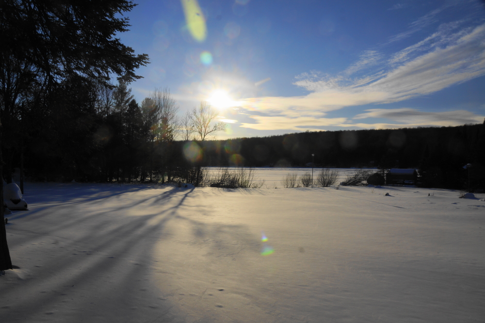 By Sunday, it was clear that Deep Winter 2021 was over. Huzzah! The overly optimistic and and maple sap filled sub-season of Thaw is upon us. Thaw is the time to celebrate the clearing of roads, the coming gathering of sap, and thinking about your date in the Lake Lucerne Ice-Out contest.  The contest page will be up as soon as we can get the code monkeys to stop casting curses at squirrels, put down their wands, and start coding.<br><br><br>-Nemo's knee will be fine.