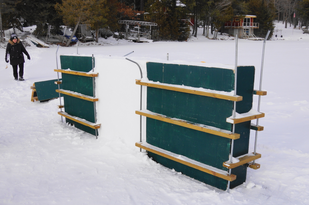 Thursday started with the expansion of the lone  wall.