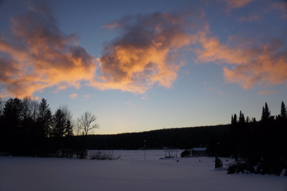 Other, lesser events of last week included nice sunsets,